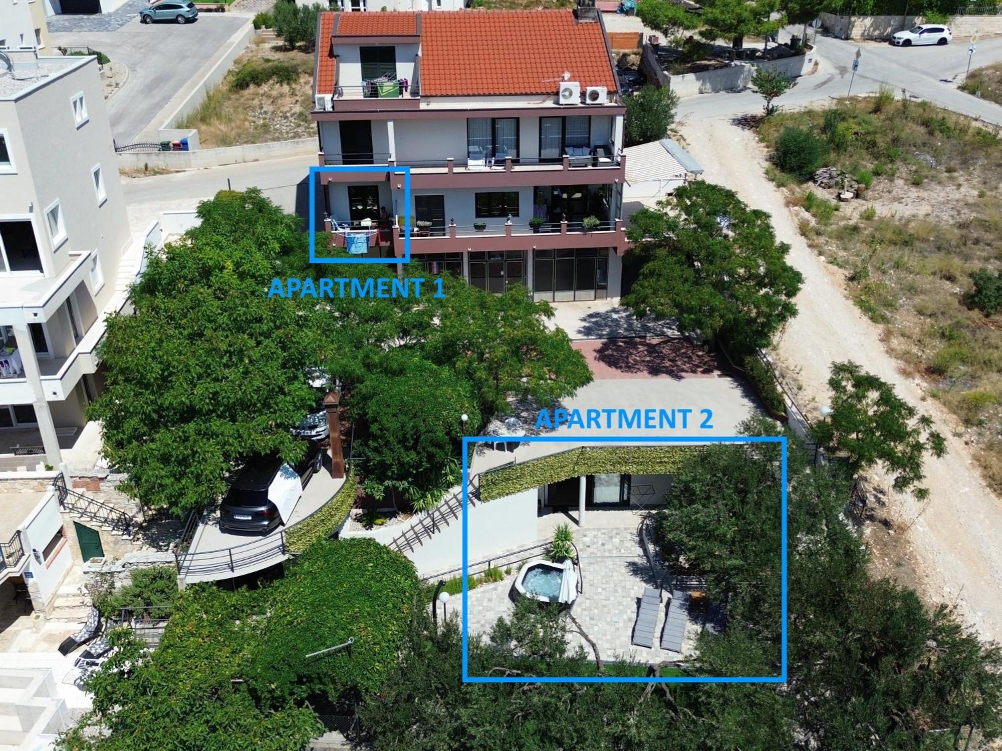 Apartments Vukovic Vanja Makarska Exteriör bild